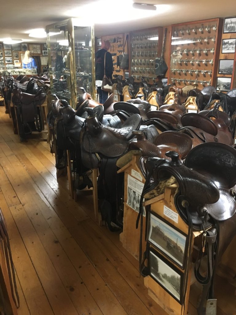Historic Western Saddles at the Don King Museum